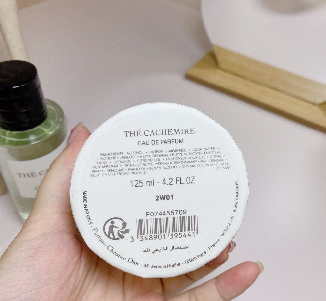 Mist warm tea THE CACHEMIRE 125ml collection Couture fragrance