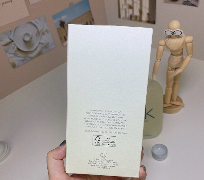 Calvin Klein Calvin Klein White CK ONE Unisex Perfume for Men/Women 100ML