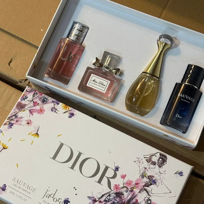 DIOR PERFUME GIFT SET 4in1 30ML(Unisex)