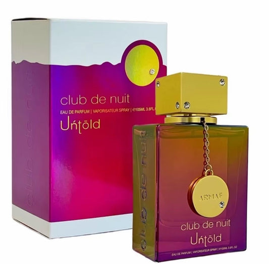 Armaf Club De Nuit Untold for Men Eau de Parfum Spray, 3.6 Ounce 100ml