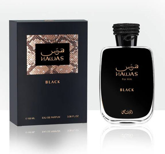 Rasasi Hawas Black – Eau de Parfum Intense 100ml