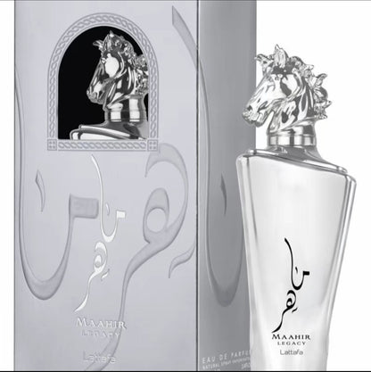Lattafa Maahir legacy Eau de Parfum 3.4 FL. OZ. / 100 ml Spray For Unisex